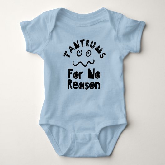 Tantrum zonder reden romper (Voorkant)