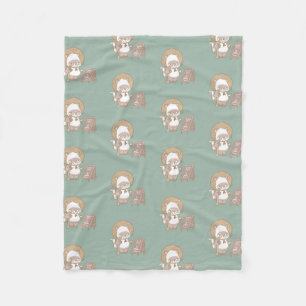 Tanuki Fleece Blanket