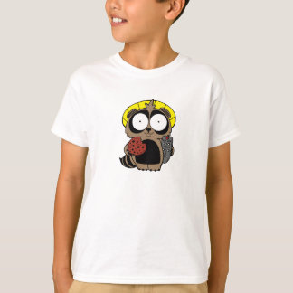 Tanuki met een koekje t-shirt