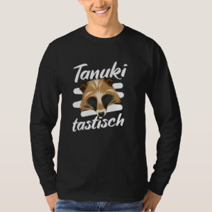 Tanukitastic Grappig Woordspel Tanuki T-shirt