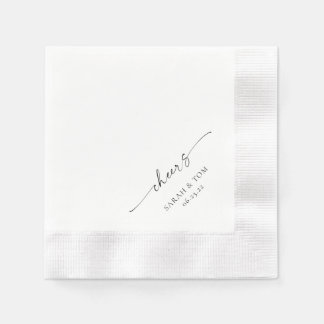 TANYA | Aangepaste bruiloft Napkins Servet