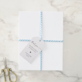 TANYA | Étiquette de cadeau de mariage (Avec de laficelle)