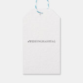 TANYA | Étiquette de cadeau de mariage (Dos)