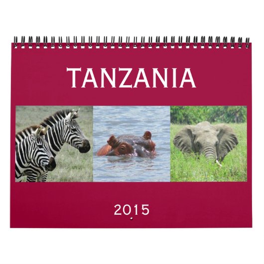 tanzania 2015 kalender (Hoes)