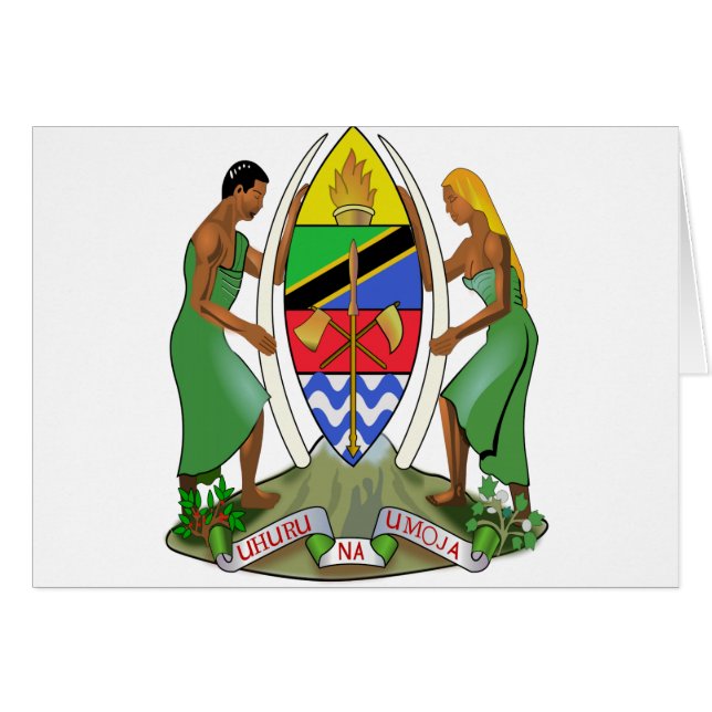 Tanzania Flag (Voorkant Horizontaal)