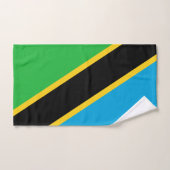 Tanzania Flag Bad Handdoek (Handdoek)