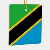 Tanzania Flag Keramisch Ornament (Rechts)