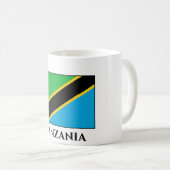 Tanzania Flag Koffiemok (Voorkant rechts)