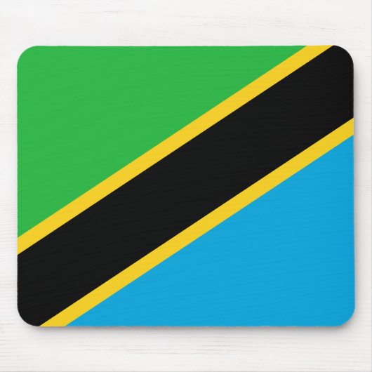Tanzania Flag Muismat (Voorkant)