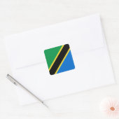Tanzania Flag Sticker (Envelop)