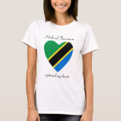 Tanzania Flag SweeLieverd T-Shirt (Voorkant)