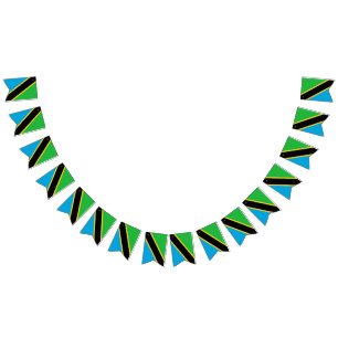 Tanzania Flag Vlaggetjes