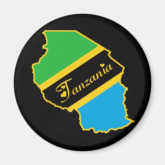 Tanzania Magneet (Voorkant)