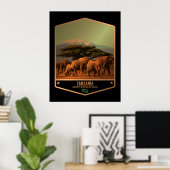 Tanzania Poster (Thuiskantoor)