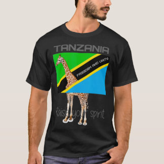 Tanzania Raise Your Spirit  T-shirt