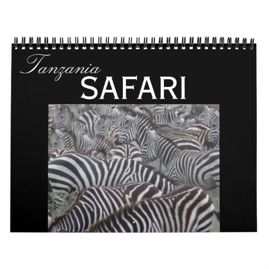 Tanzania Safari 2025 Kalender (Hoes)
