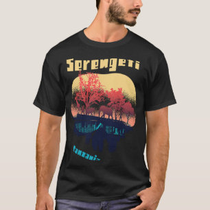 Tanzania Serengeti Nationaal Park Afrika Safari Bi T-shirt