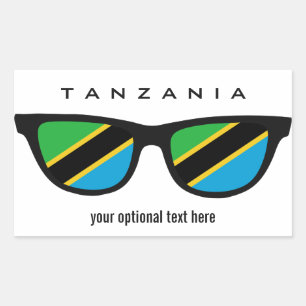 Tanzania Shades aangepaste stickers