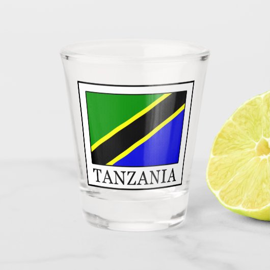 Tanzania Shot Glas (Voorkant)