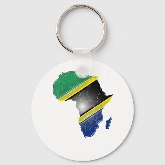 Tanzania Sleutelhanger (Voorkant)