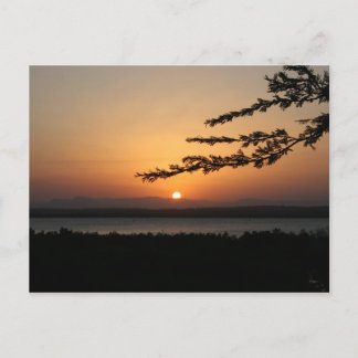 Tanzania Sunset Briefkaart