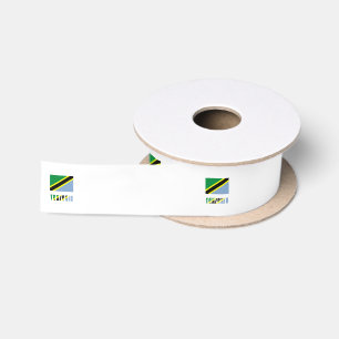 Tanzania Tanzaniaanse Vlag Lint