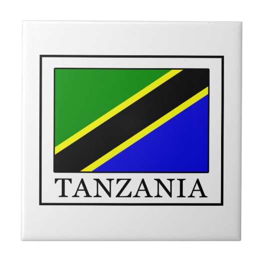 Tanzania Tegeltje (Voorkant)