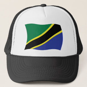 Tanzania Vlag Hoed Trucker Pet
