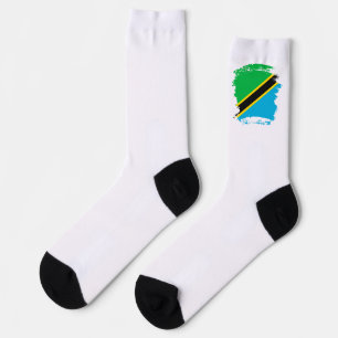 Tanzania vlag sokken
