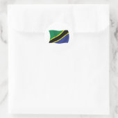 Tanzania Vlag Sticker (Tas)