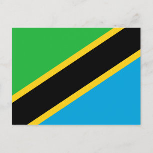 Tanzaniaanse vlag briefkaart