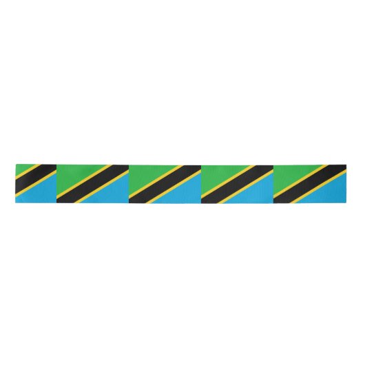 Tanzaniaanse vlag lint (Voorkant)