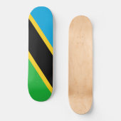 Tanzaniaanse vlag skateboard (Voorkant)