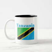 Tanzanie Drapeau café Mug (Gauche)