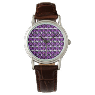 Tanzaniet Gemstone Purple Horloge