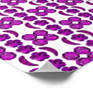 Tanzaniet Gemstone Purple Poster