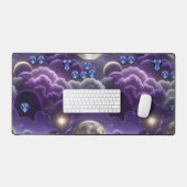 Tanzanite Diamond Celestial Moon Bureaumat (Keyboard & Muis)