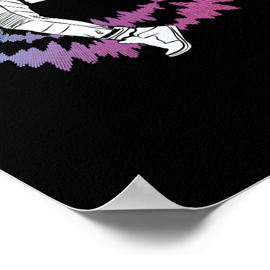 Tanzen Breakdance Beat Poster (Hoek)