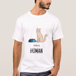 Tanzwarte Perzische Kat T-shirt