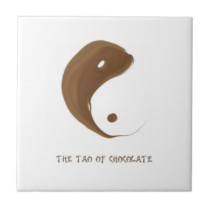 tao de carreaux de céramique chocolat