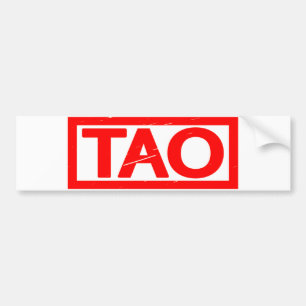 Tao Stamp Bumpersticker