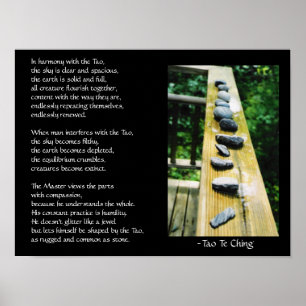 Tao Te Ching #39 Poster