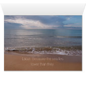 Tao Te Ching King van alle stromen CC0842 (Binenzijde Horizontaal (Onderkant))