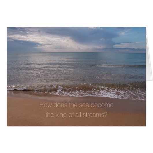 Tao Te Ching King van alle stromen CC0842 (Voorkant Horizontaal)