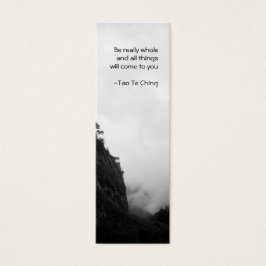Tao Te Ching No.2 Bladwijzer Mini Visitekaartjes