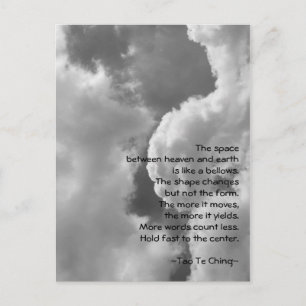 Tao Te Ching No.4/ Carte Postale