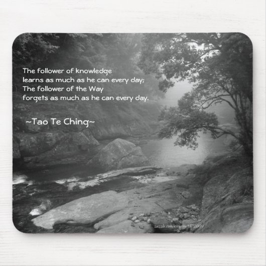 Tao Te Ching No.5 /Mousepad Muismat (Voorkant)