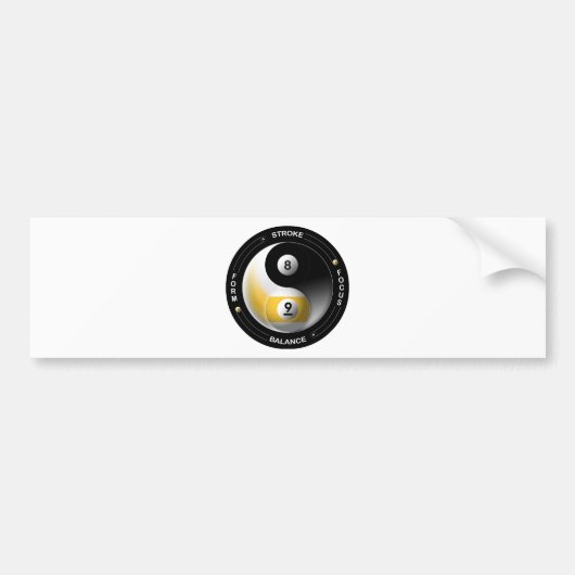 Tao van de pool bumpersticker (Voorkant)