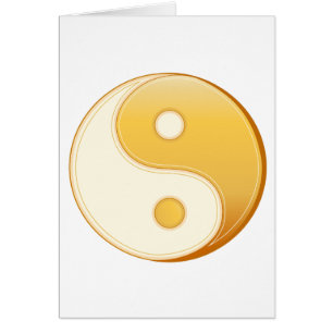 Taoism Symbool Wenskaart
