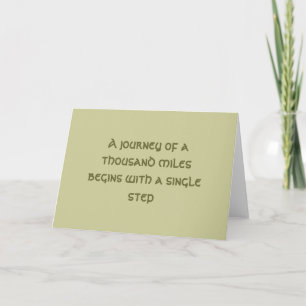Taoïsme Quote Loa-Tzu Kaart